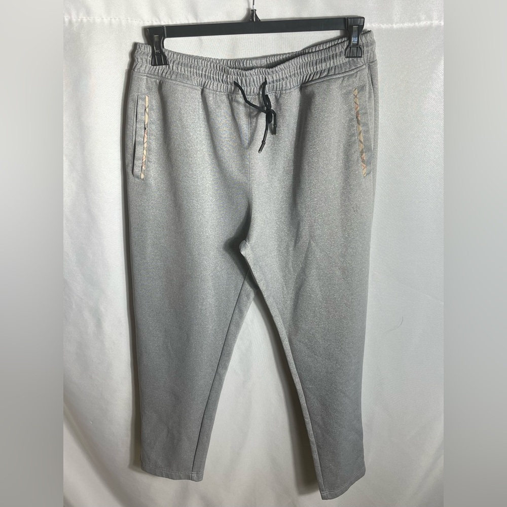 Pavini Men’s XL Gray Jogger Sweatpants Athleisure Pants Casual Lounge Wear